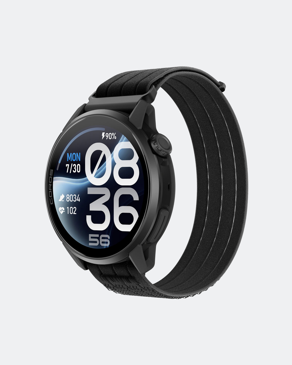 Coros - Pace 4 Pro GPS Sports Watch - Black/Nylon Band - Up There Athletics