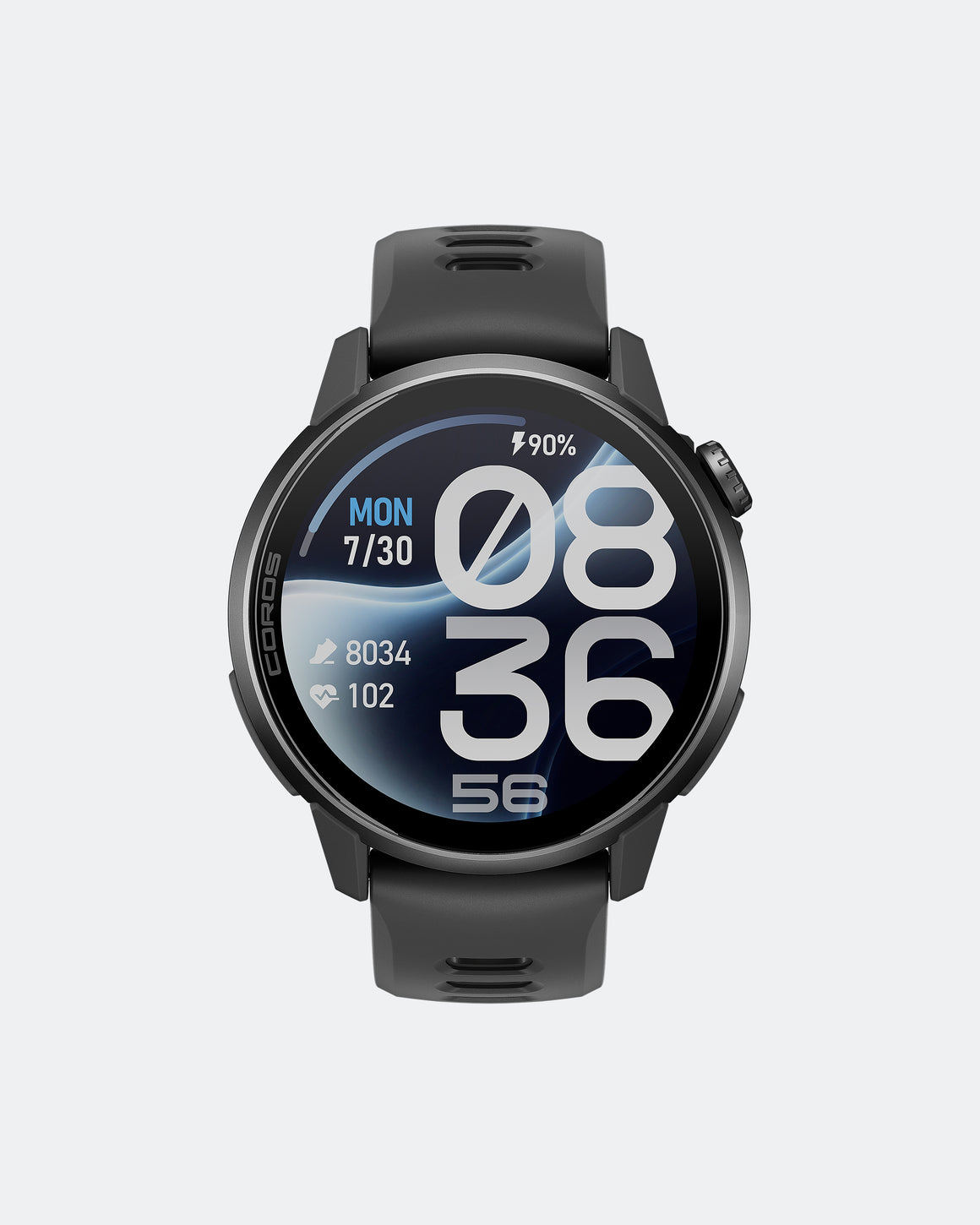 Coros - Pace 4 Pro GPS Sports Watch - Black/Silicone Band - Up There Athletics