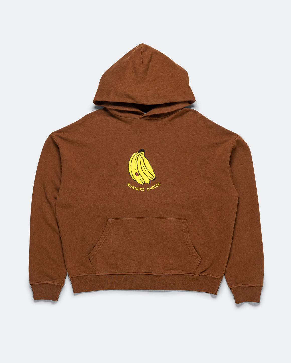 District Vision - California Cotton Hoodie - Runner's Choice Cacao - Up There Athletics