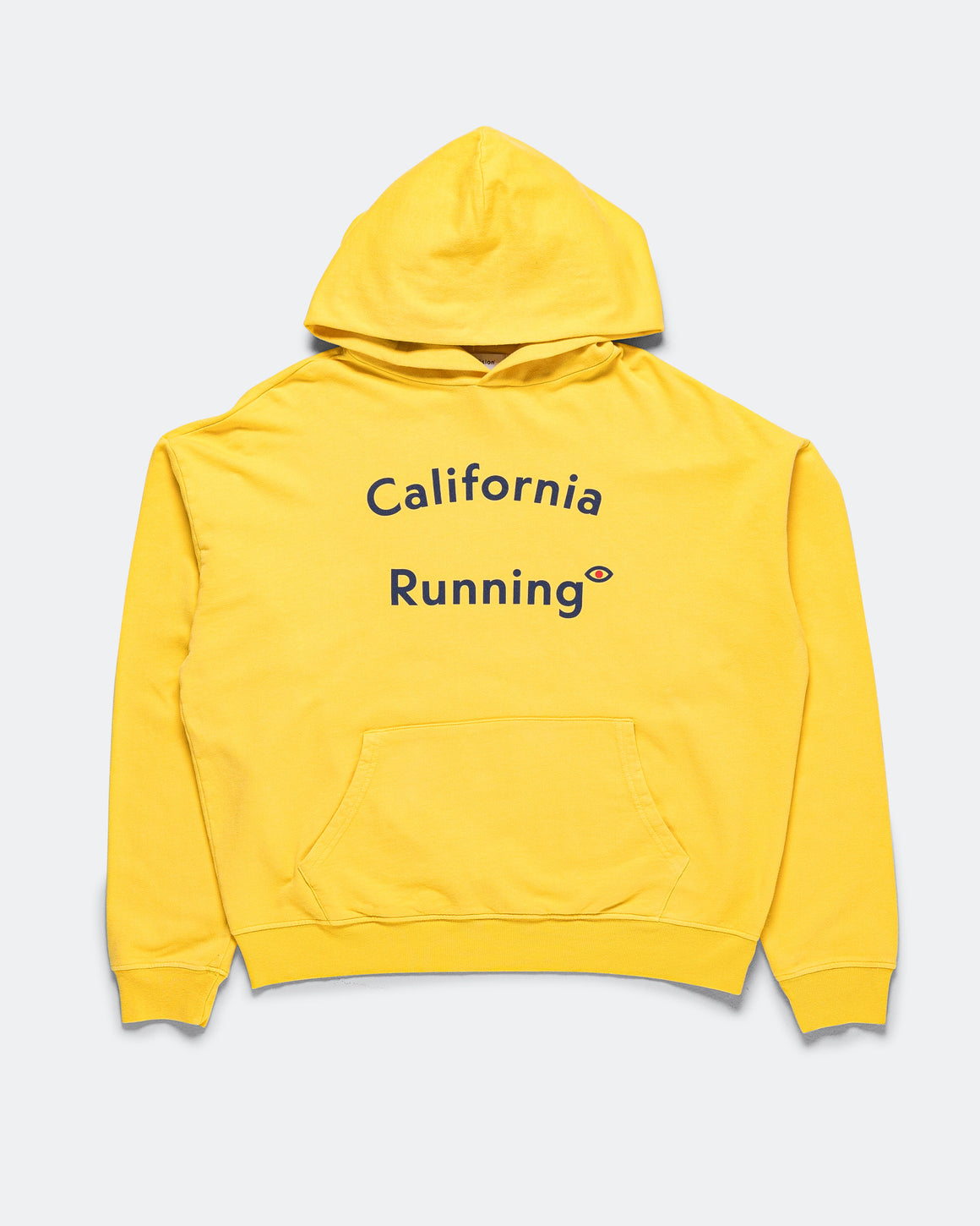 District Vision - California Cotton Hoodie - Staff Hoodie Warm Citron - Up There Athletics
