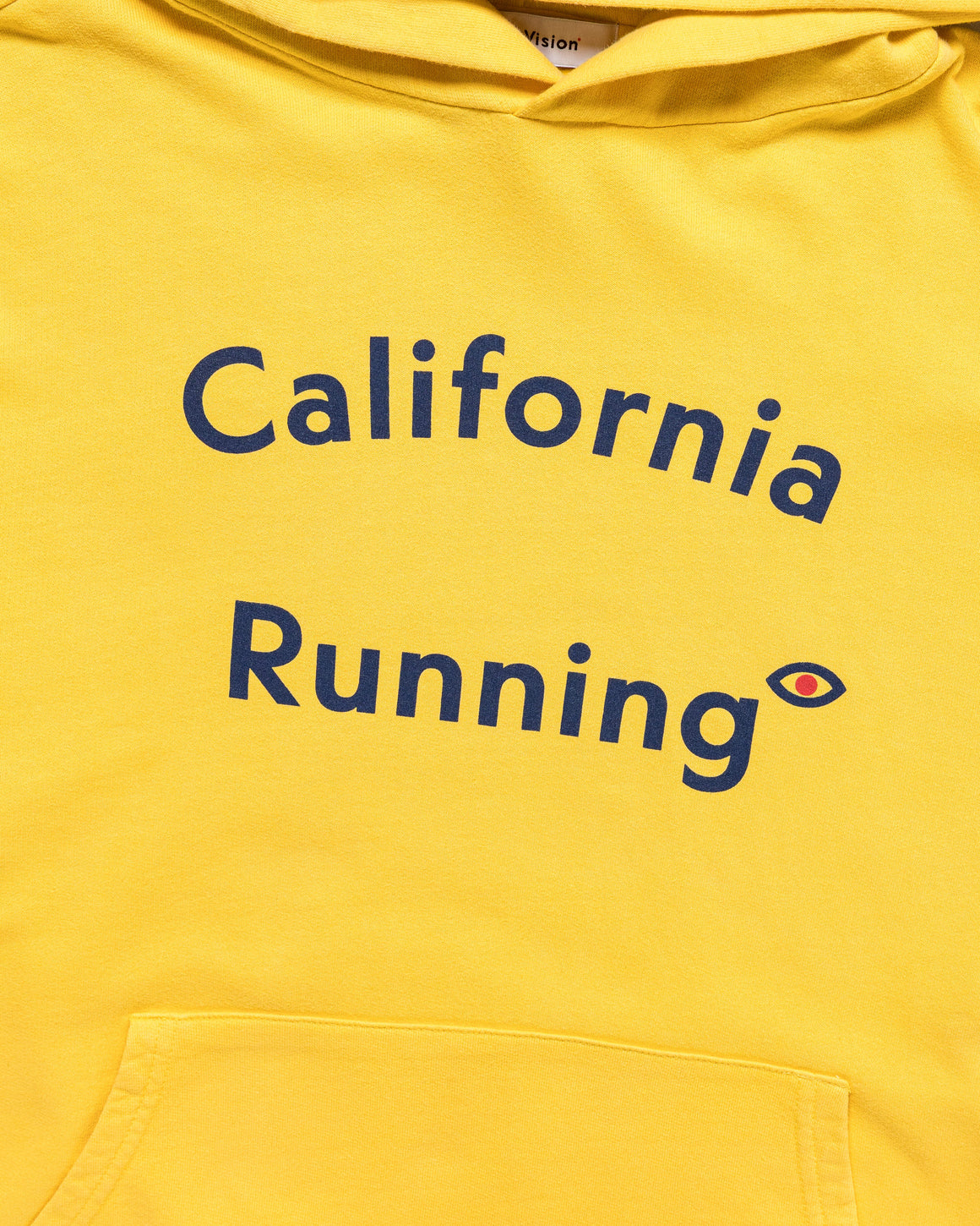 District Vision - California Cotton Hoodie - Staff Hoodie Warm Citron - Up There Athletics