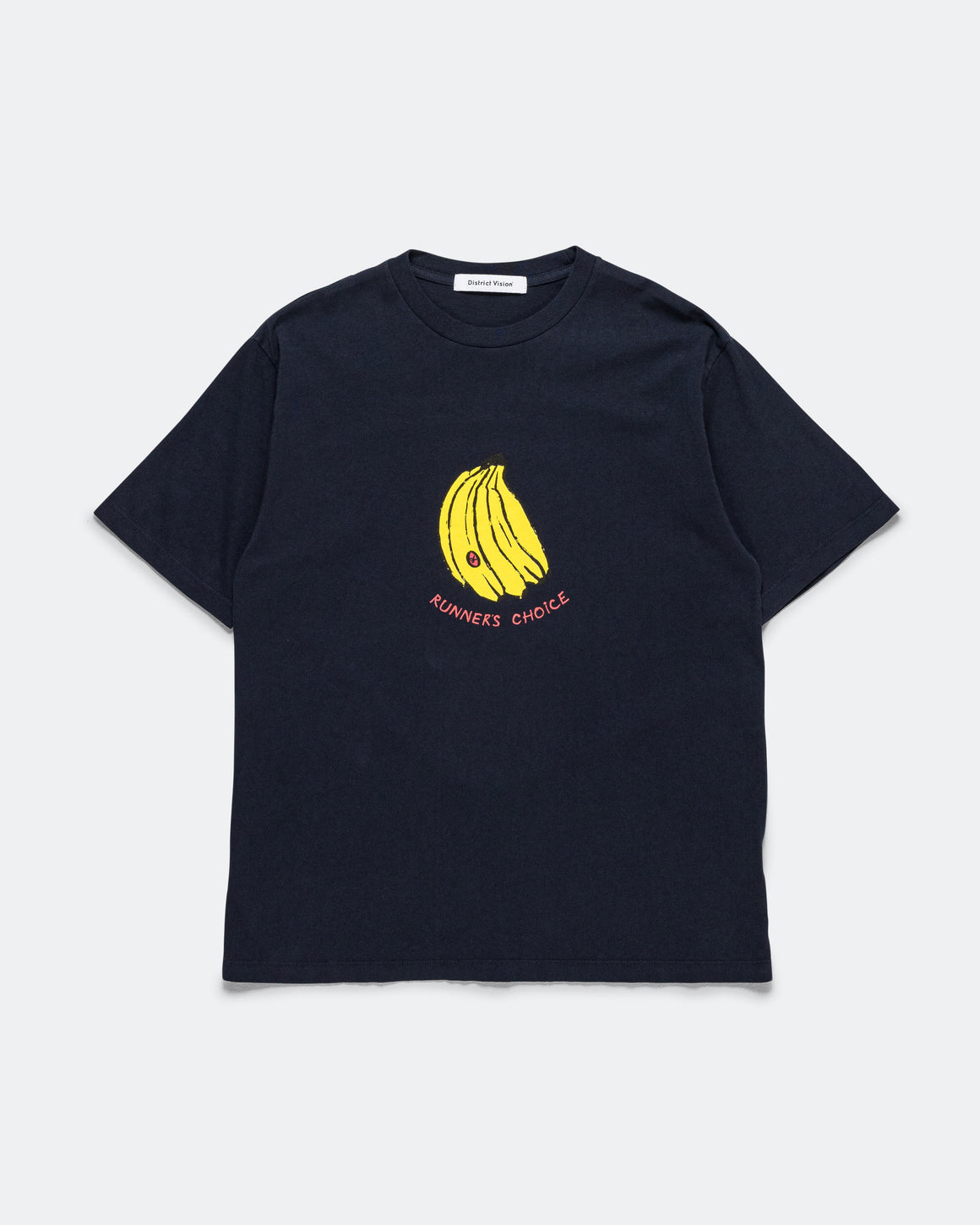 District Vision - California Cotton Tee - Runner's Choice Navy - Up There Athletics