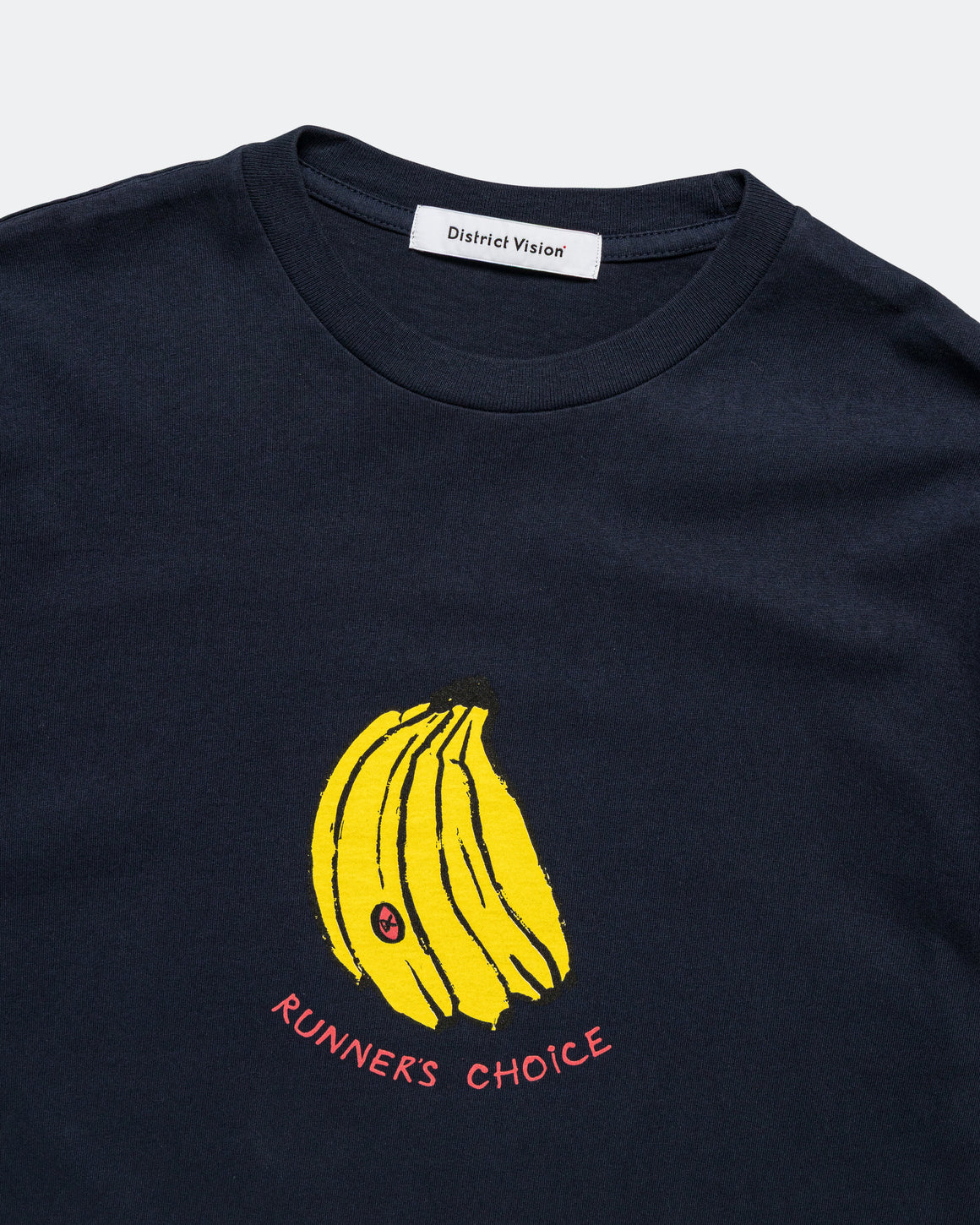 District Vision - California Cotton Tee - Runner's Choice Navy - Up There Athletics