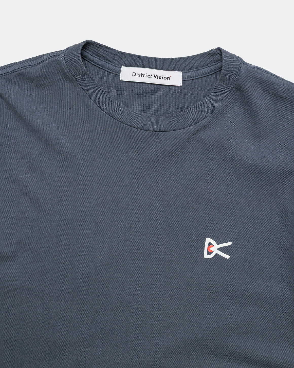 District Vision - Dad California Cotton Tee - Warm Blue - Up There Athletics