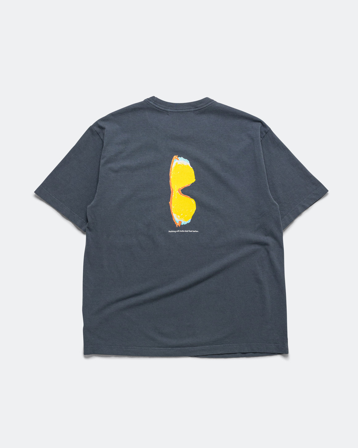 District Vision - Dad California Cotton Tee - Warm Blue - Up There Athletics