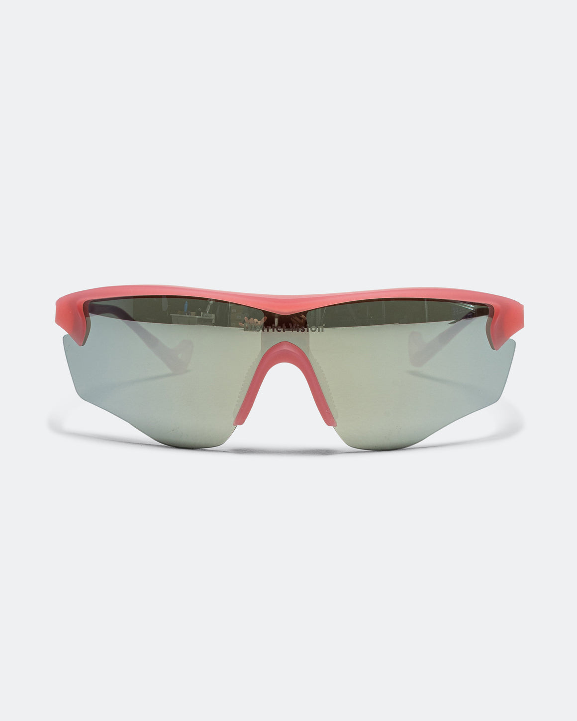 District Vision - Junya Racer - Powder Rose/D+ G15 Silver Flash Mirror - Up There Athletics
