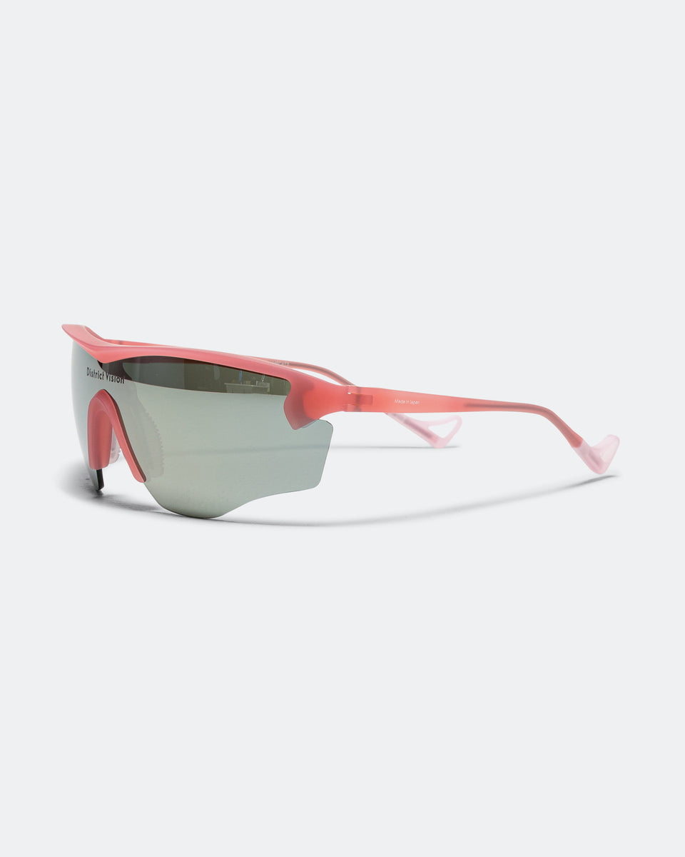 Flash Rose Racer District Vision - Junya Racer - Powder Rose/D+ G15 Silver Flash Mirror ...
