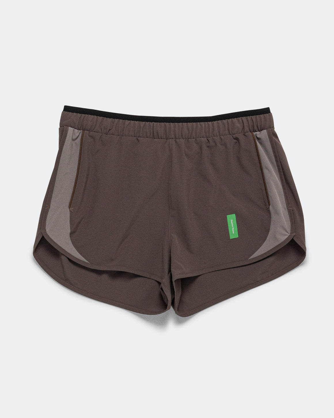 District Vision - Mens 2in Training Shorts - Carbon/Dark Taupe - Up There Athletics