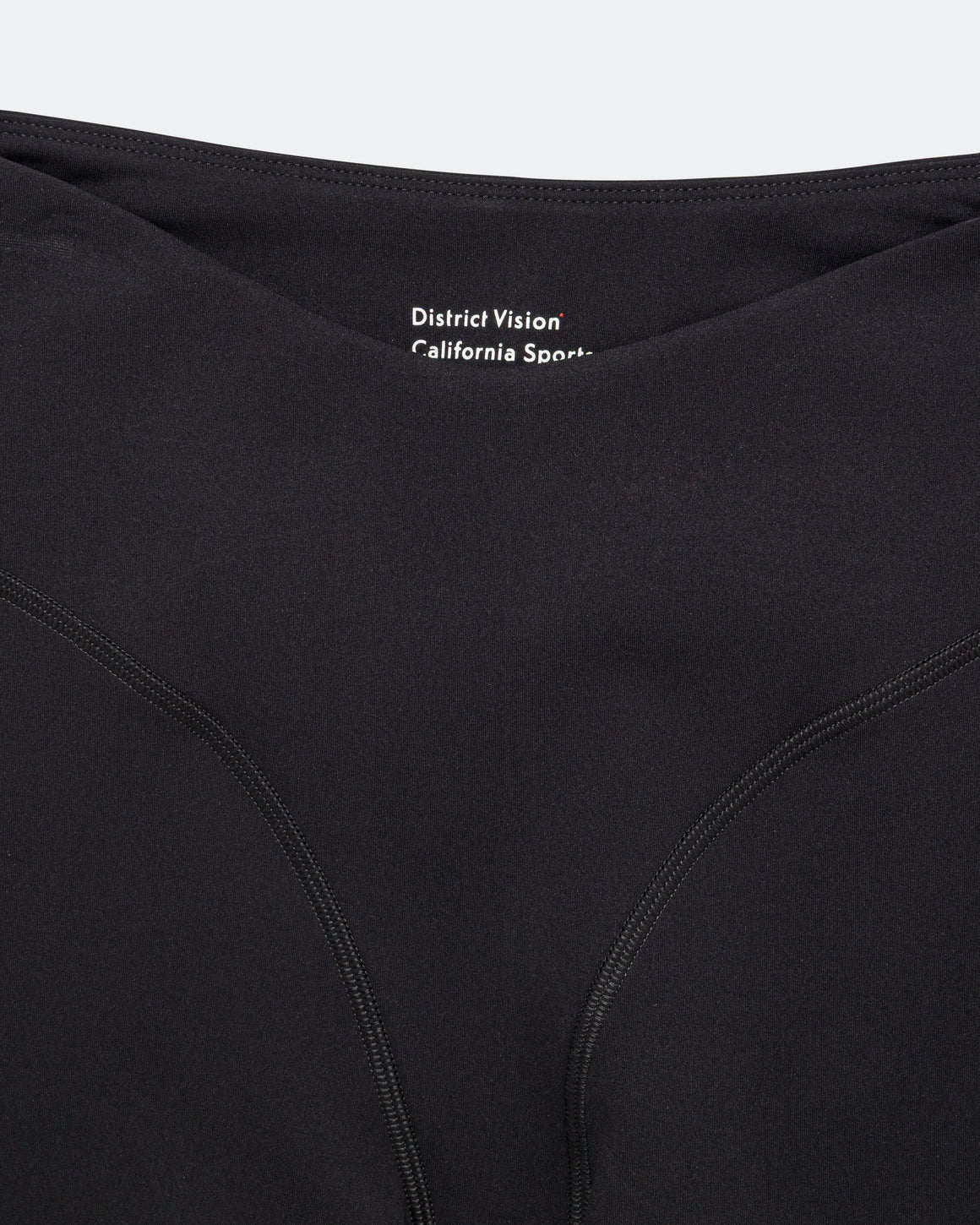District Vision - Womens 5in Interlock Tights - Black - Up There Athletics