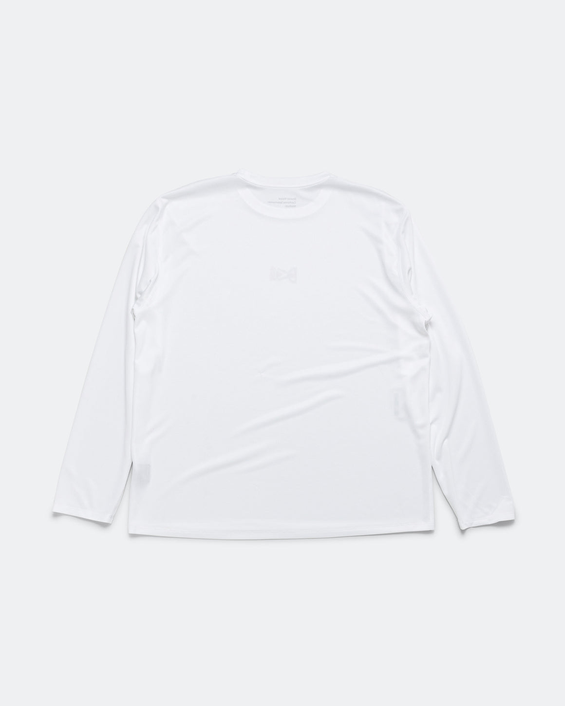 District Vision - Mens Long Sleeve Boxy Training Tee - White - Up There Athletics