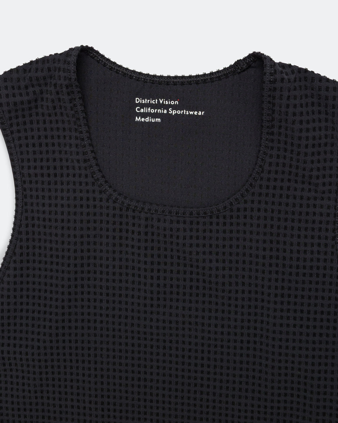 District Vision - Mens Payen Race Singlet - Black - Up There Athletics