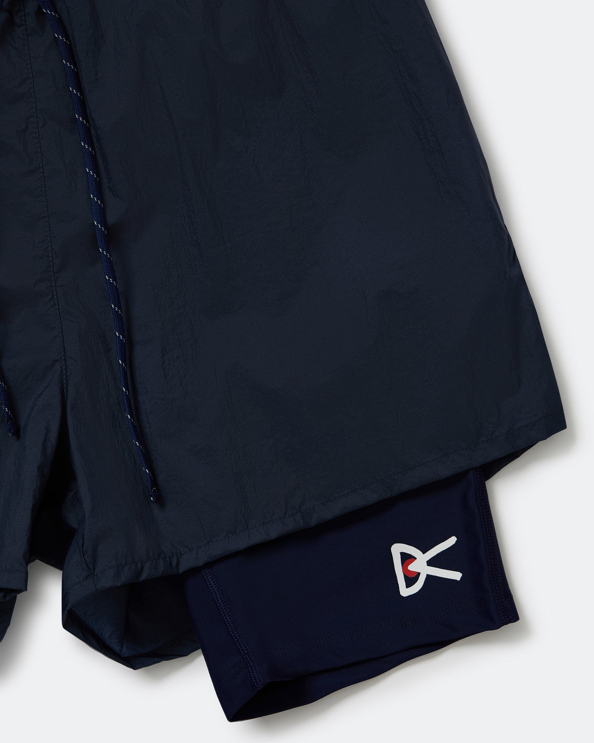 District Vision - Mens Ripstop Layered Trail Shorts - Black - Up There Athletics