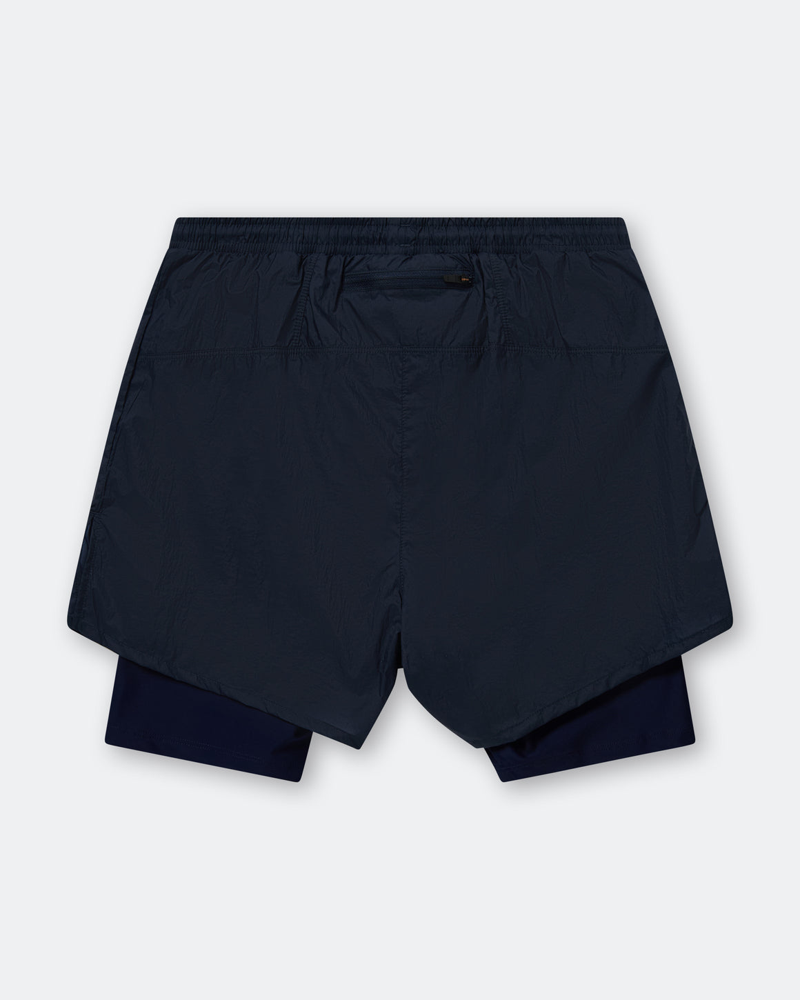 District Vision - Mens Ripstop Layered Trail Shorts - Black - Up There Athletics