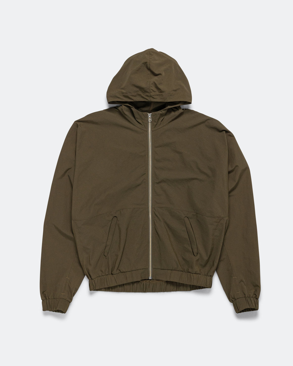District Vision - Mens Taslan Nylon Jacket - Moss - Up There Athletics