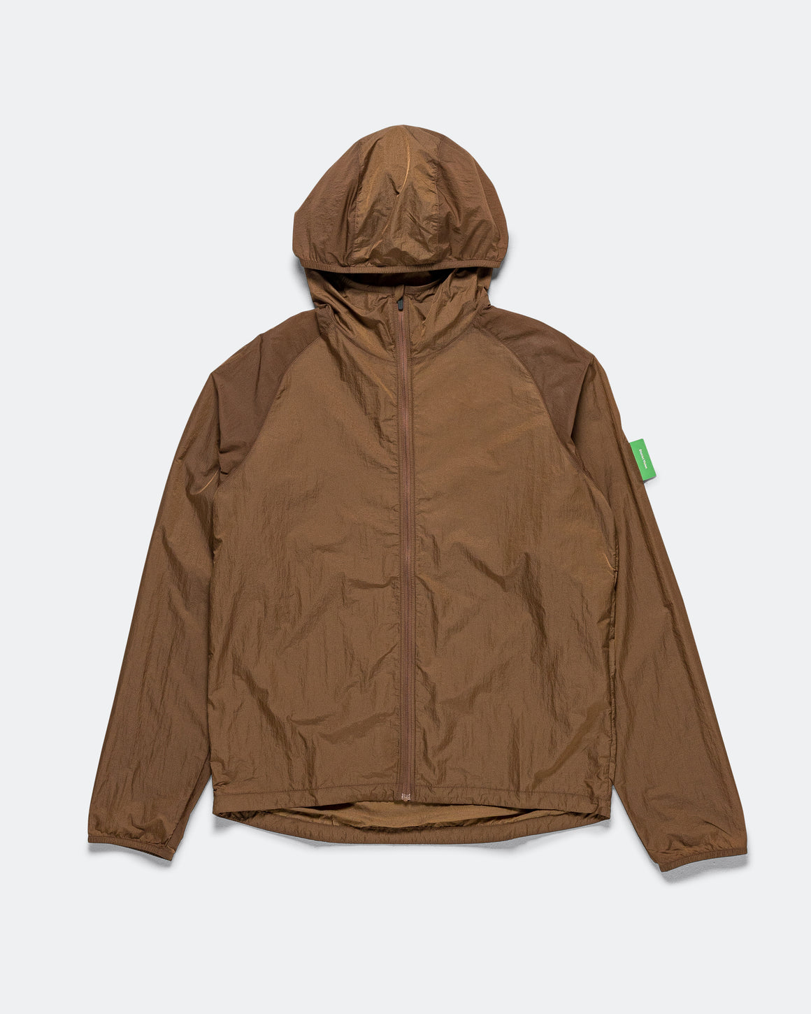 District Vision - Mens Ultralight Nylon Wind Jacket - Espresso - Up There Athletics