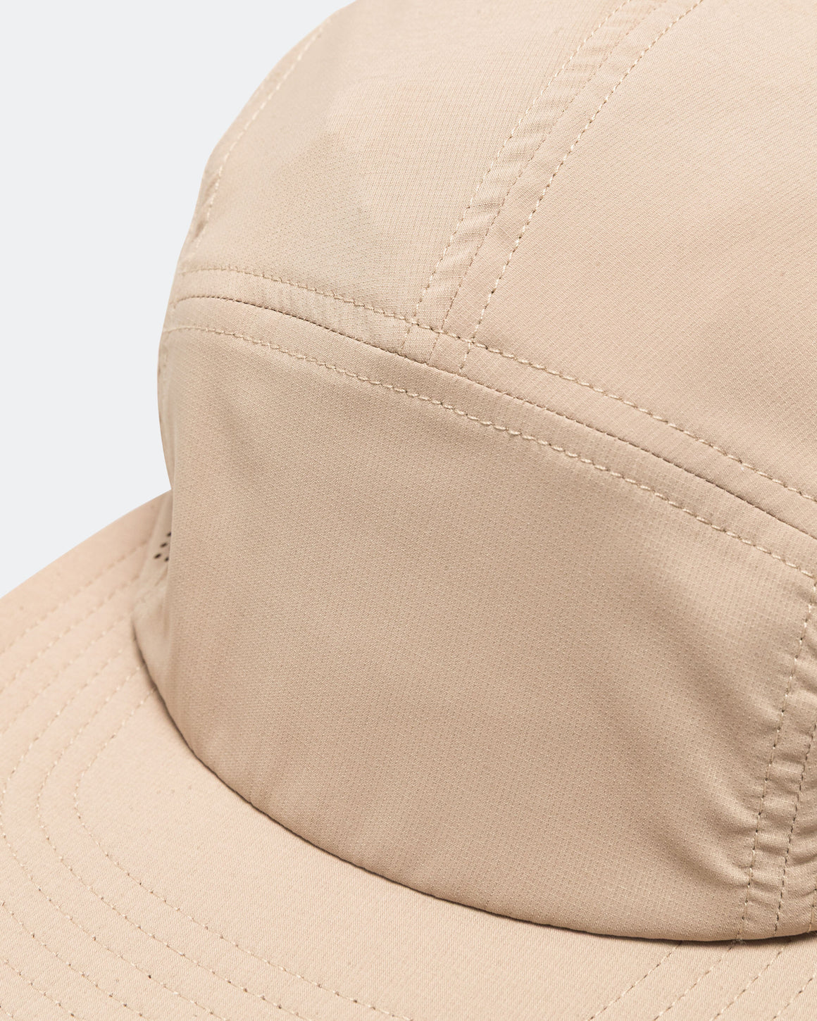 District Vision - Nylon Perforated Strap Hat - Khaki - Up There Athletics