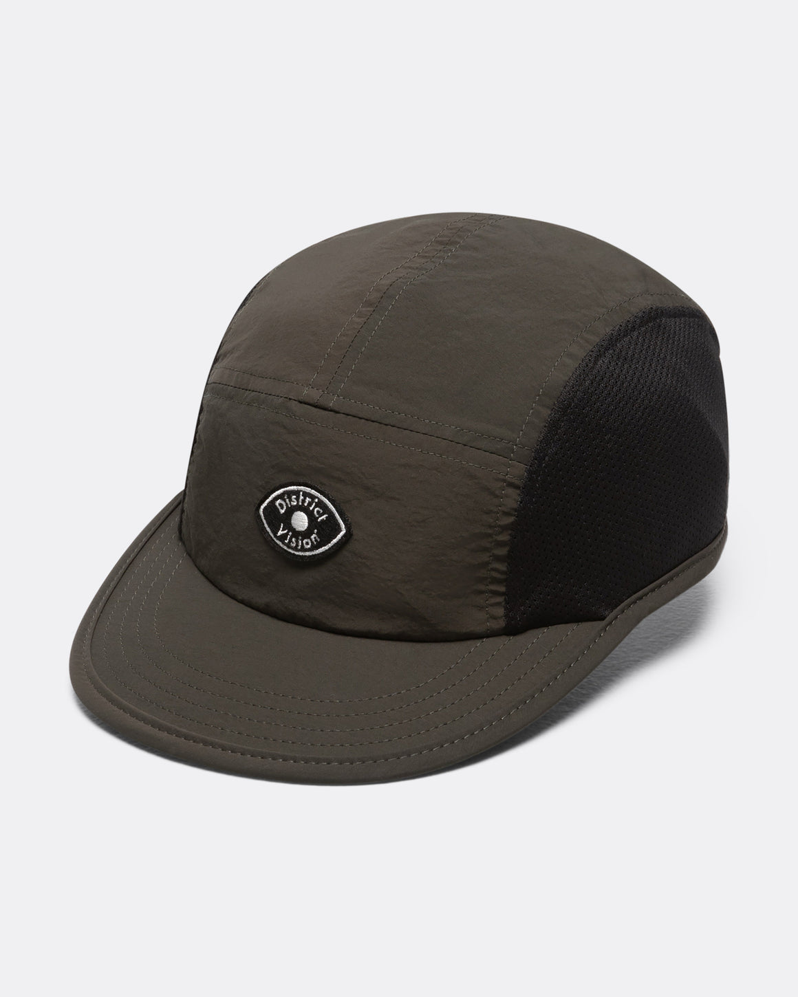 District Vision - Performance Panelled Mesh Hat - Cypress - Up There Athletics