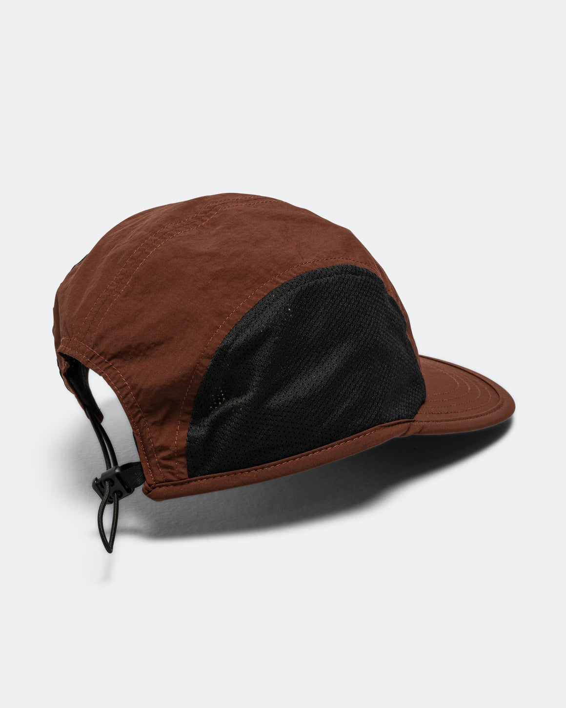 District Vision - Performance Panelled Mesh Hat - Terracotta - Up There Athletics