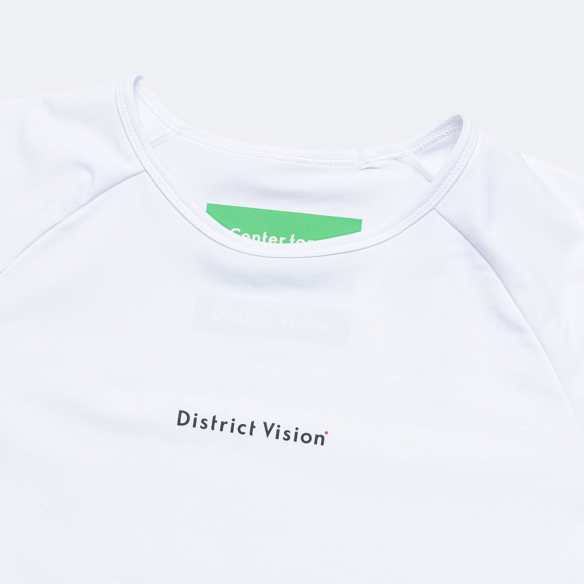 District Vision - Womens Lightweight Short Sleeve Fitted Tee - White - Up There Athletics