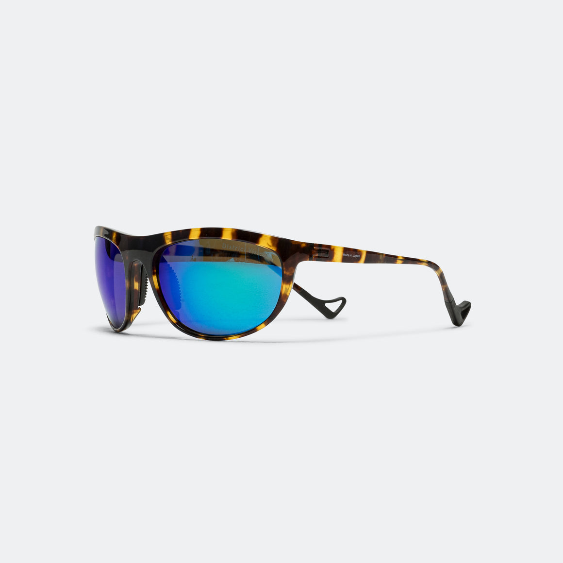 District Vision - Takeyoshi Altitude Master Tortoise/D+ Blue Mirror - Up There Athletics