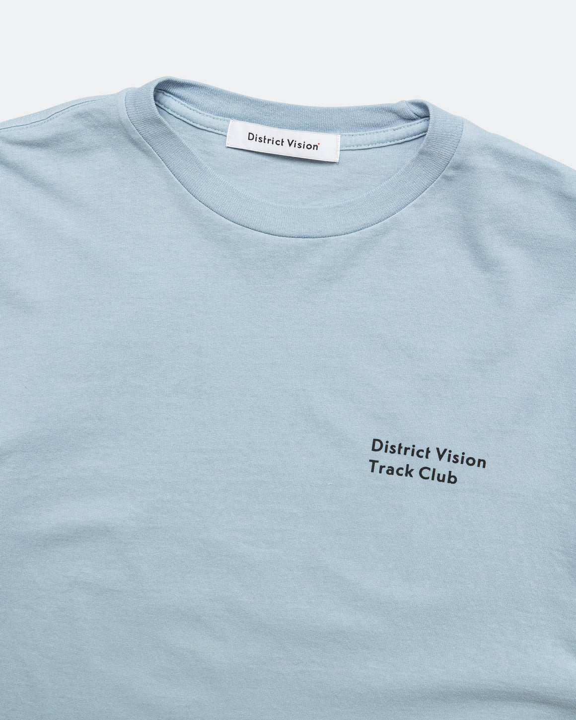 District Vision - Track Club California Cotton Tee - Warm Blue - Up There Athletics