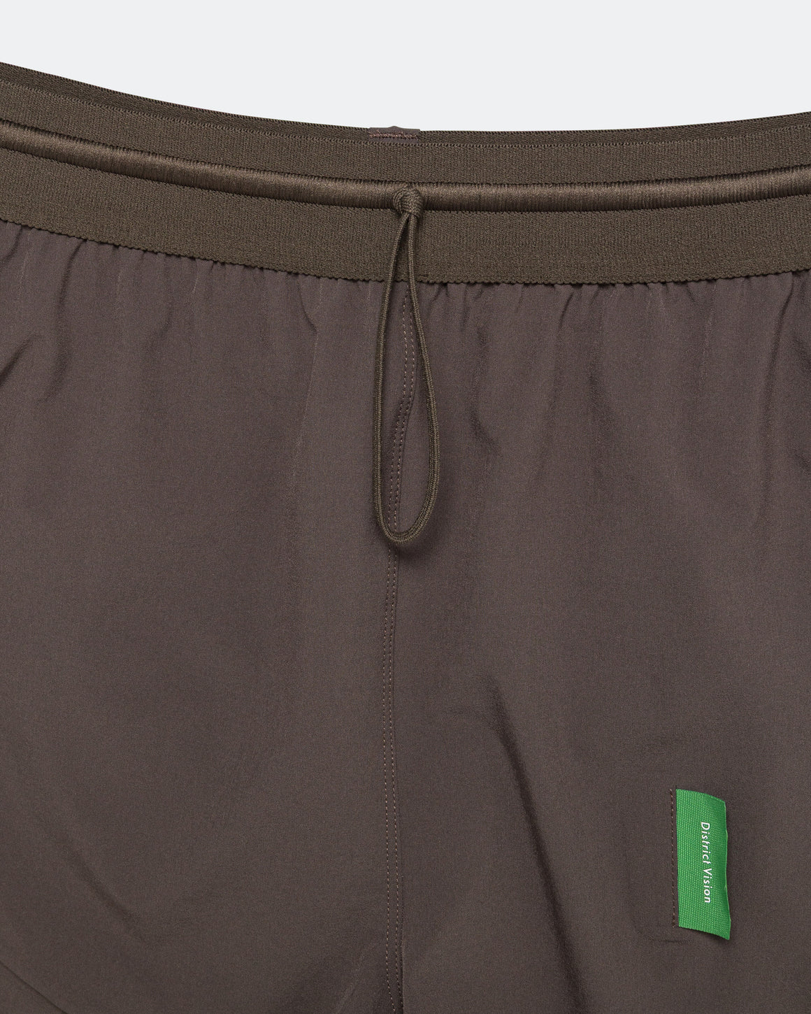 District Vision - Womens 2in Split Shorts - Dark Taupe - Up There Athletics