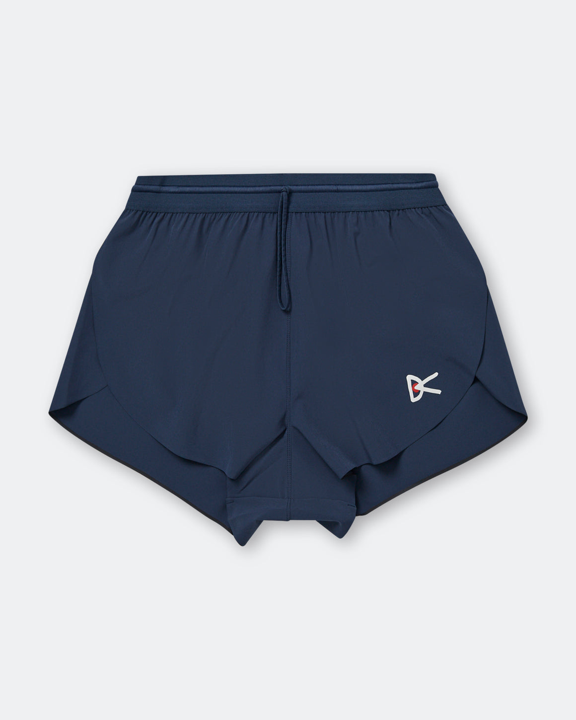 District Vision - Womens 2in Split Shorts - Pacific Blue - Up There Athletics