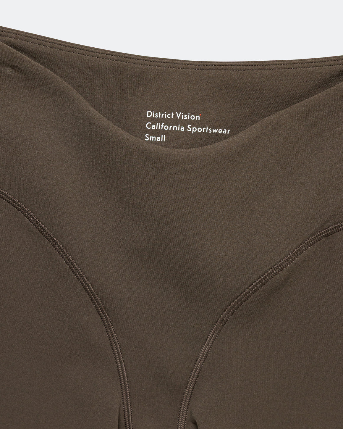 District Vision - Womens 5in Interlock Tights - Earth - Up There Athletics