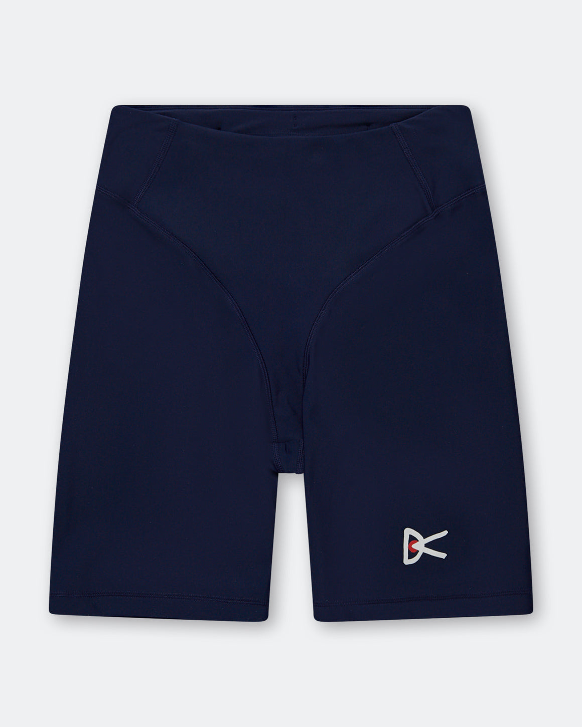 District Vision - Womens 7in Pocket Half-Tights - Indigo - Up There Athletics