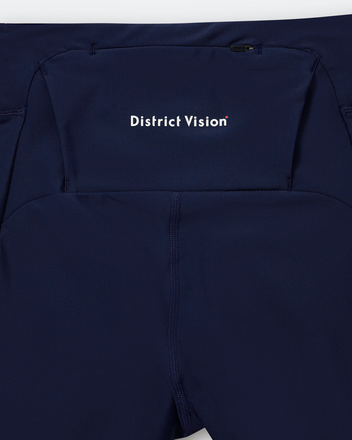District Vision - Womens 7in Pocket Half-Tights - Indigo - Up There Athletics