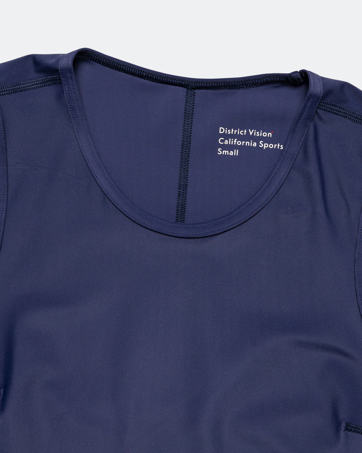 District Vision - Womens Fitted Training Tank Top - Indigo - Up There Athletics