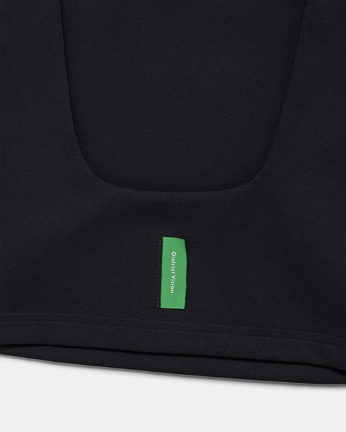 District Vision - Womens High Neckline Interlock Bra - Black - Up There Athletics