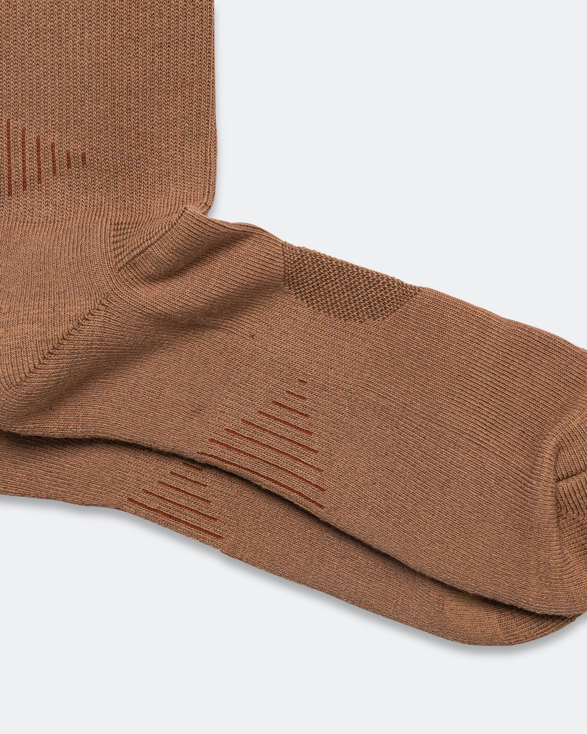 District Vision - Zonal Organic Cotton Socks - Brown/Sand - Up There Athletics