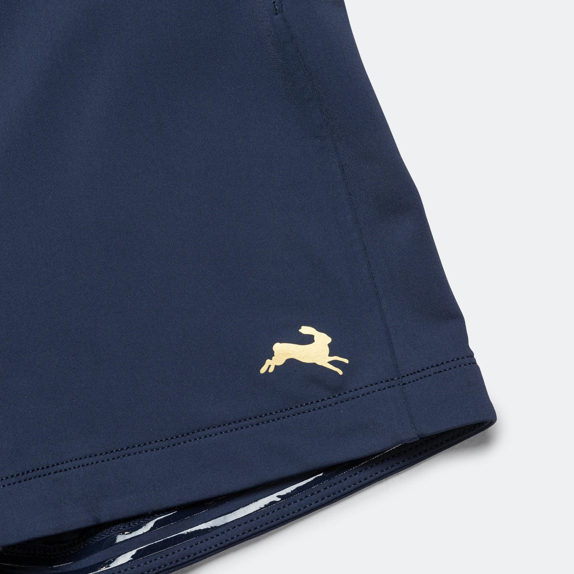 Tracksmith - Womens Turnover Short Tights - Navy - Up There Athletics