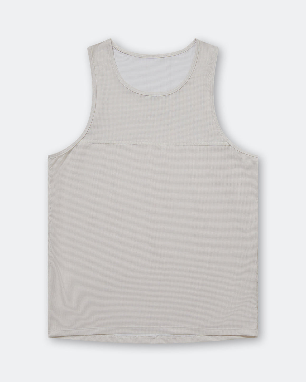 Erniold - Mens Race Singlet - Light Beige - Up There Athletics