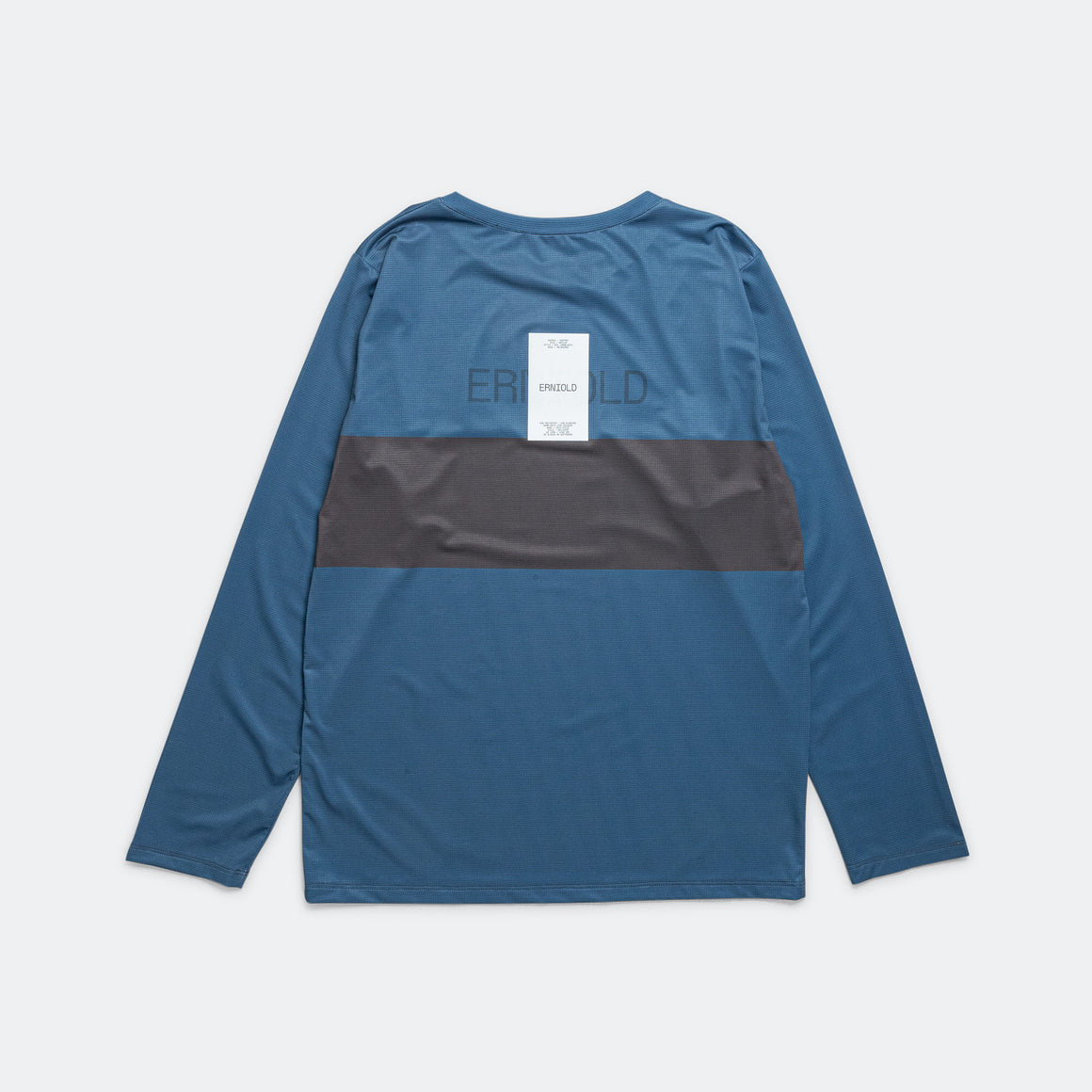 Erniold - Womens Run L/S Tee - Blue Steel - Up There Athletics