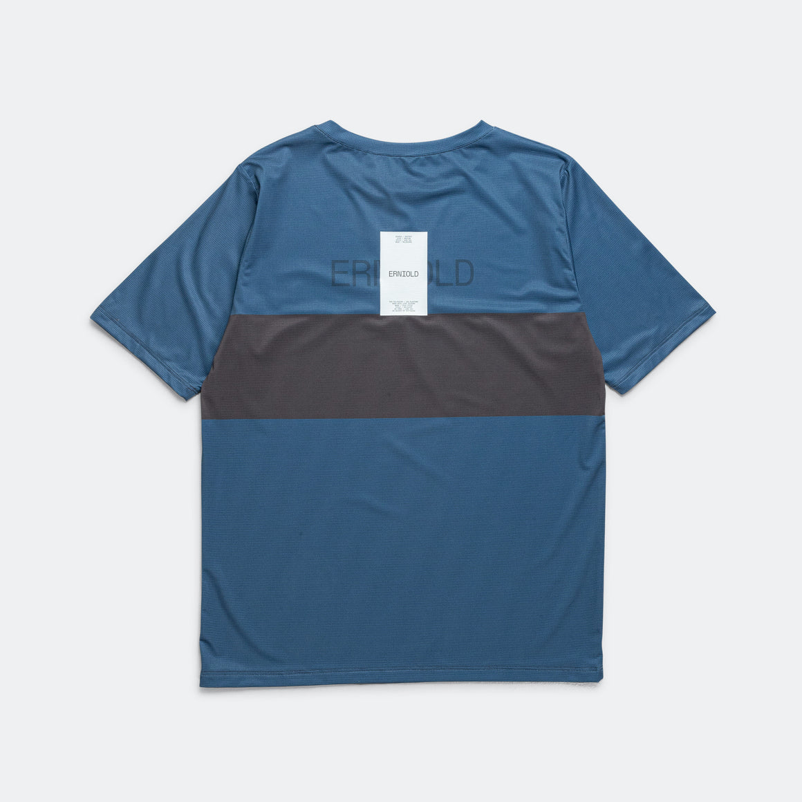 Erniold - Mens Run Tee - Blue Steel - Up There Athletics