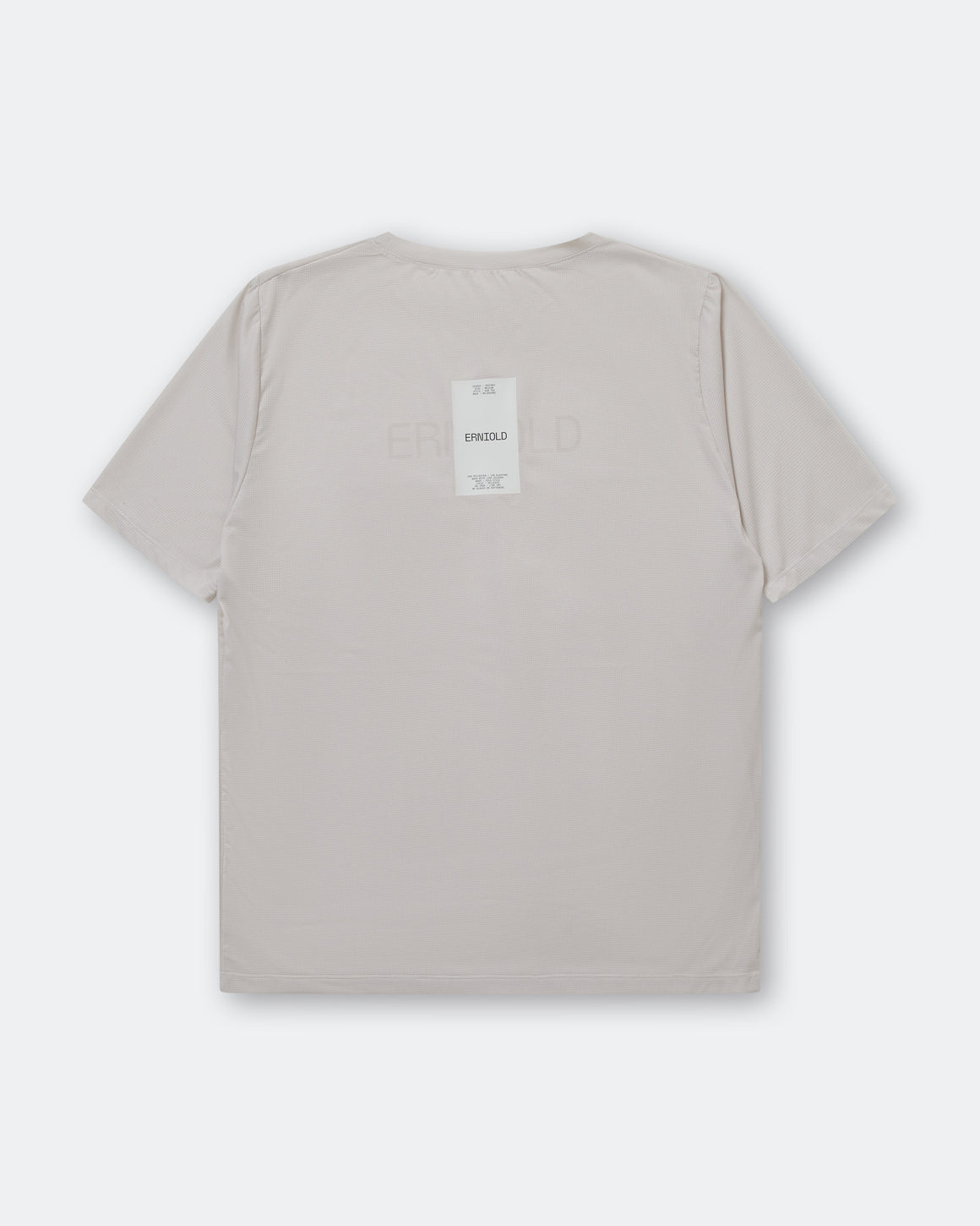 Erniold - Mens Run Tee - Light Beige - Up There Athletics