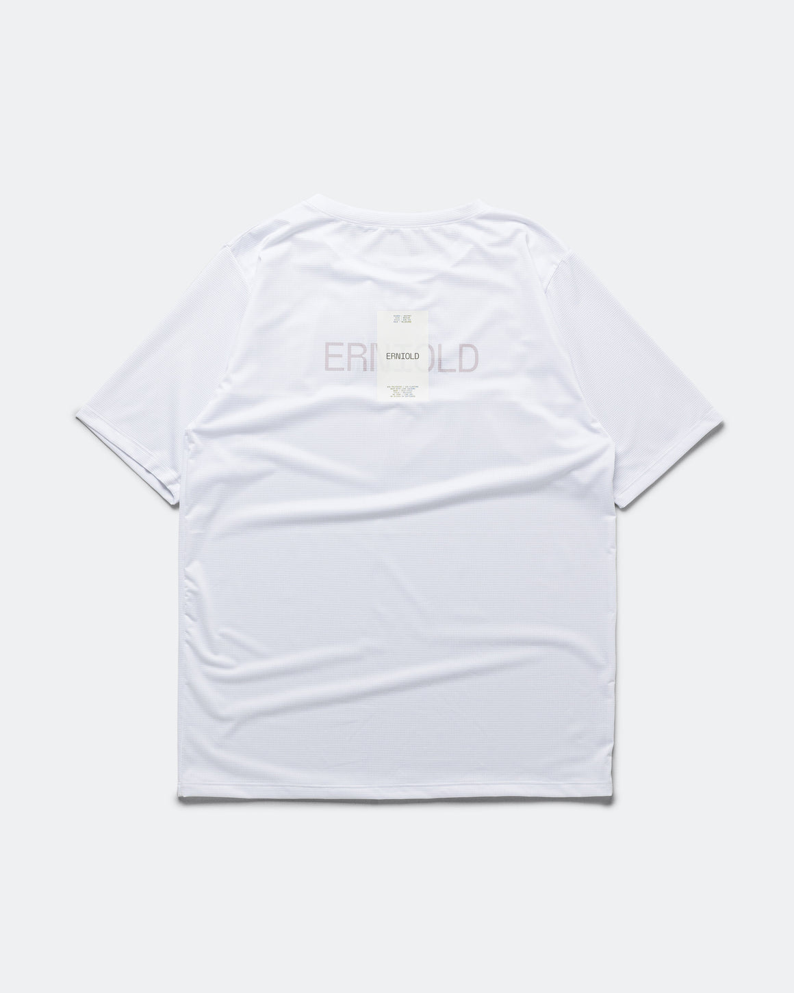 Erniold - Mens Run Tee 'Made in Melbourne' - White - Up There Athletics