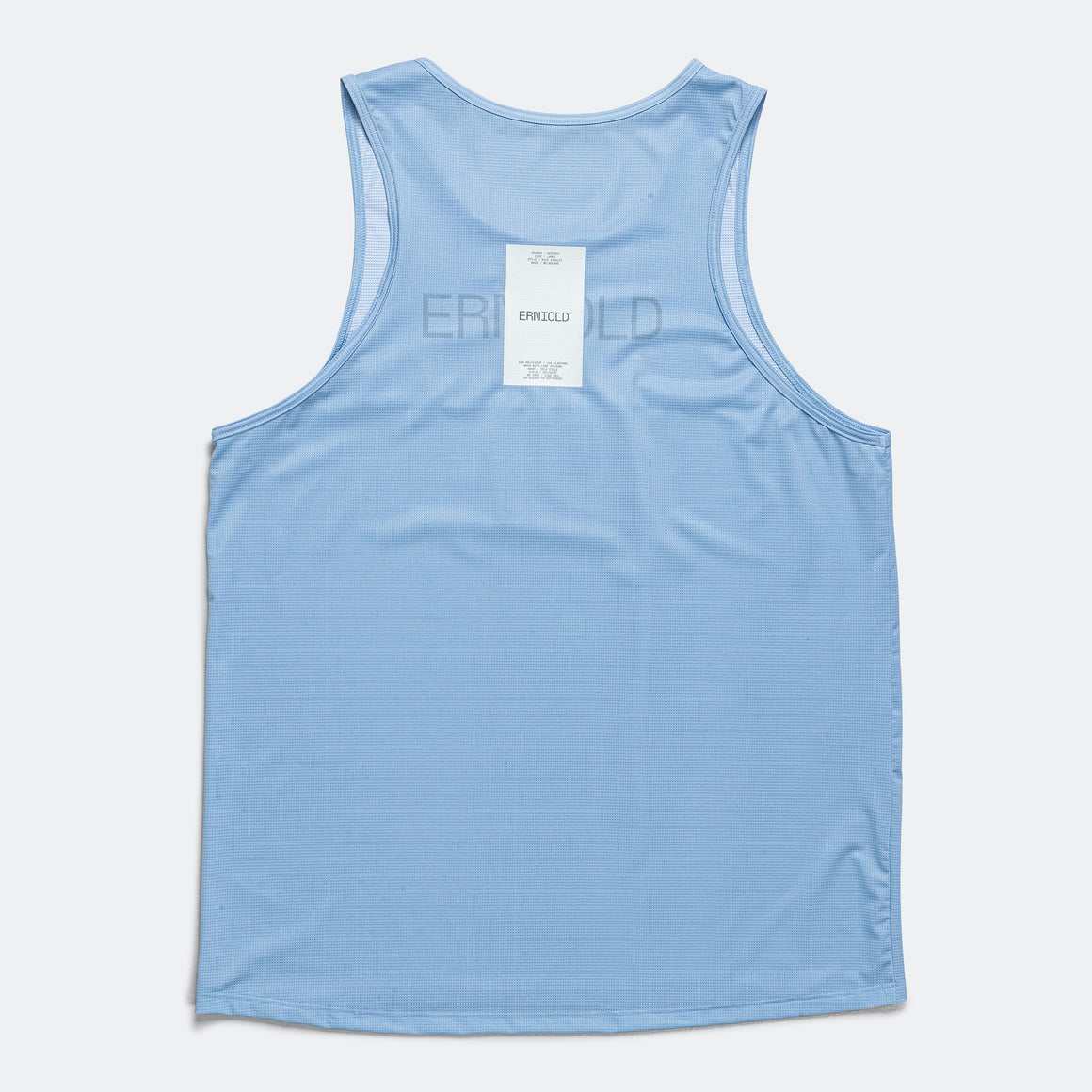 Erniold - Mens Race Singlet - Sky Blue - Up There Athletics