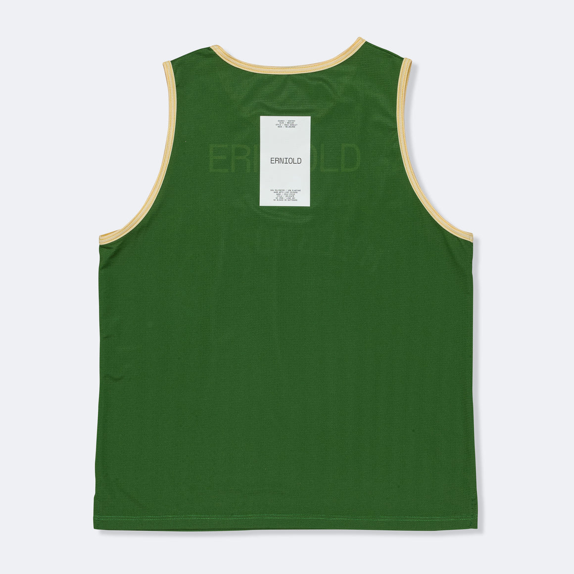 Erniold - Womens Melbourne Race Singlet - Green - Up There Athletics