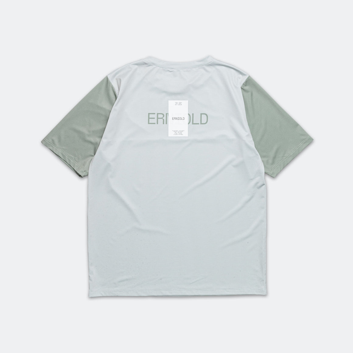 Erniold - Mens Run Tee - Light Moss - Up There Athletics