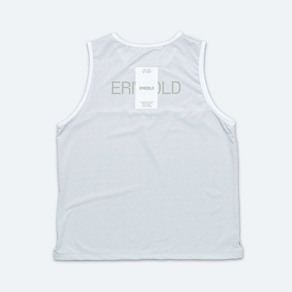 Erniold - Womens Race Singlet - Light Moss - Up There Athletics