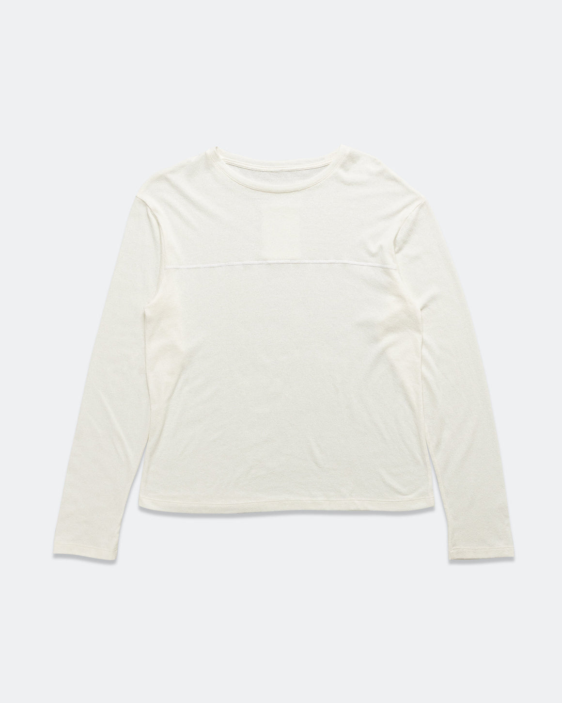 Erniold - Fieldwear Long Sleeve - Washed White - Up There Athletics