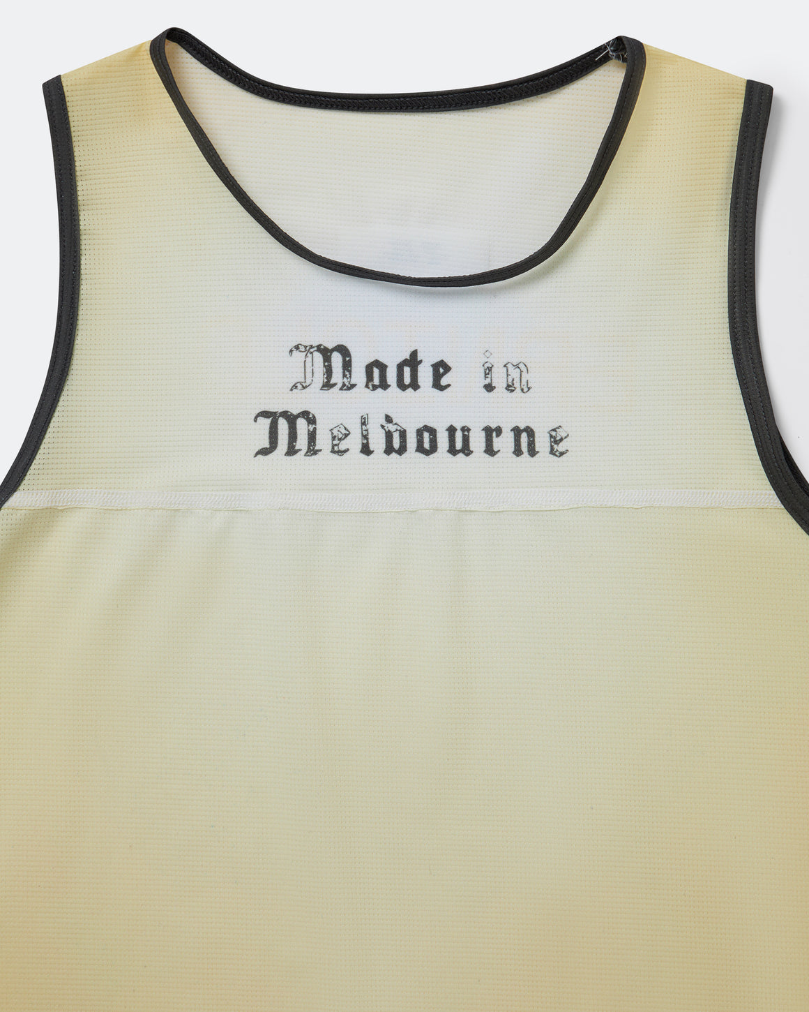 Erniold - Womens Race Singlet Melbourne - Off-White - Up There Athletics