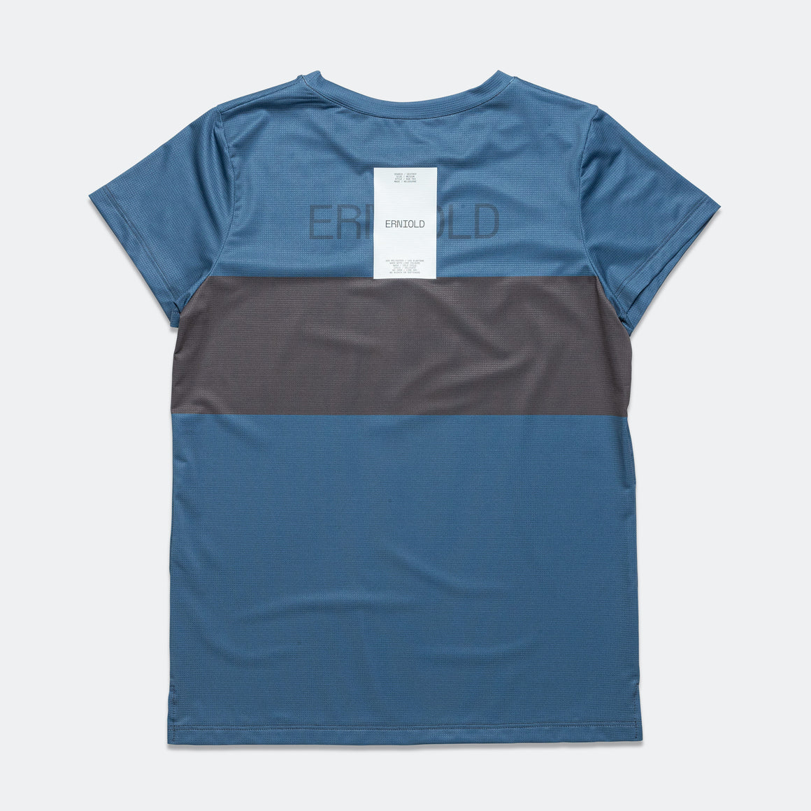 Erniold - Womens Run Tee - Blue Steel - Up There Athletics