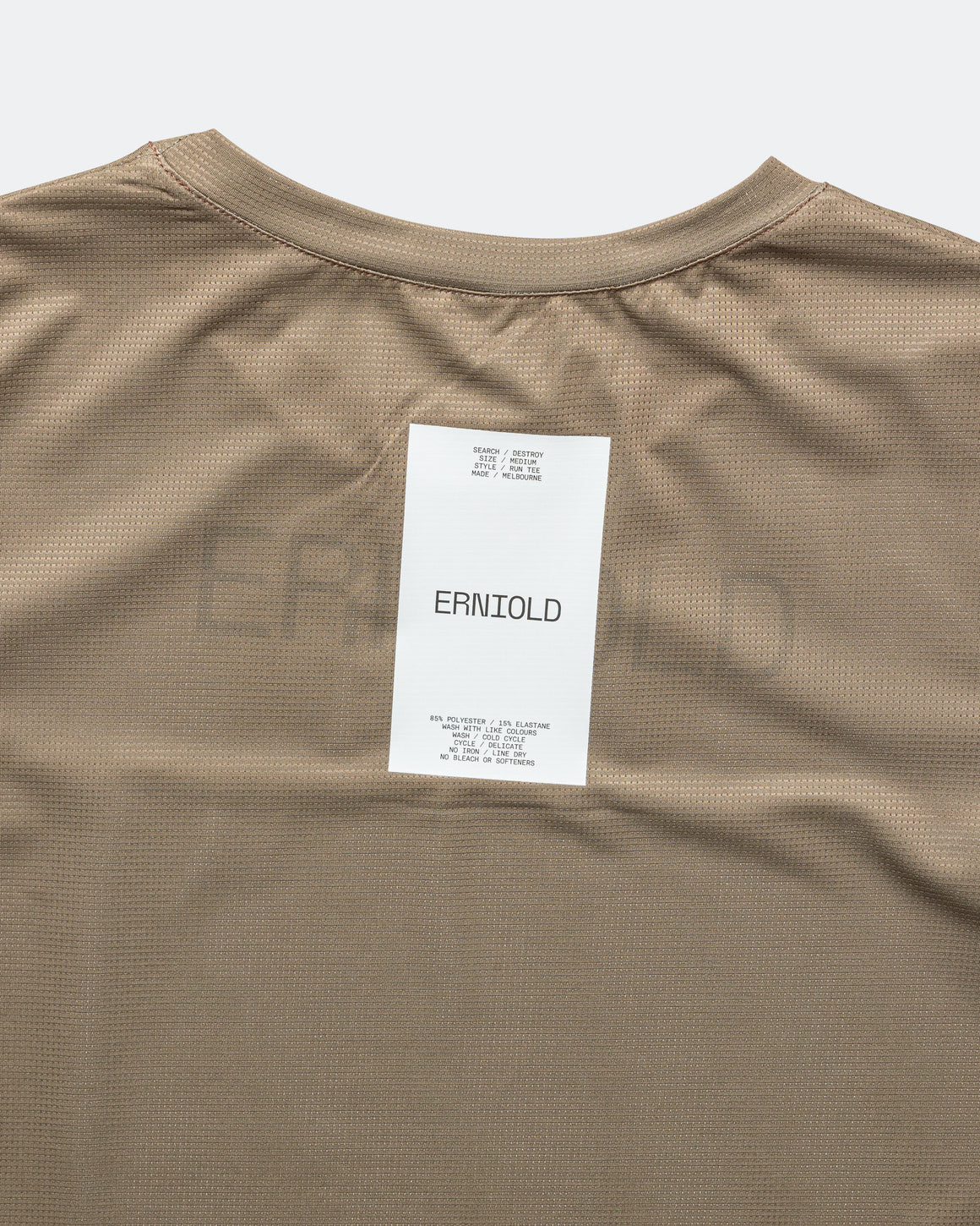 Erniold - Womens Run Tee - Dust - Up There Athletics