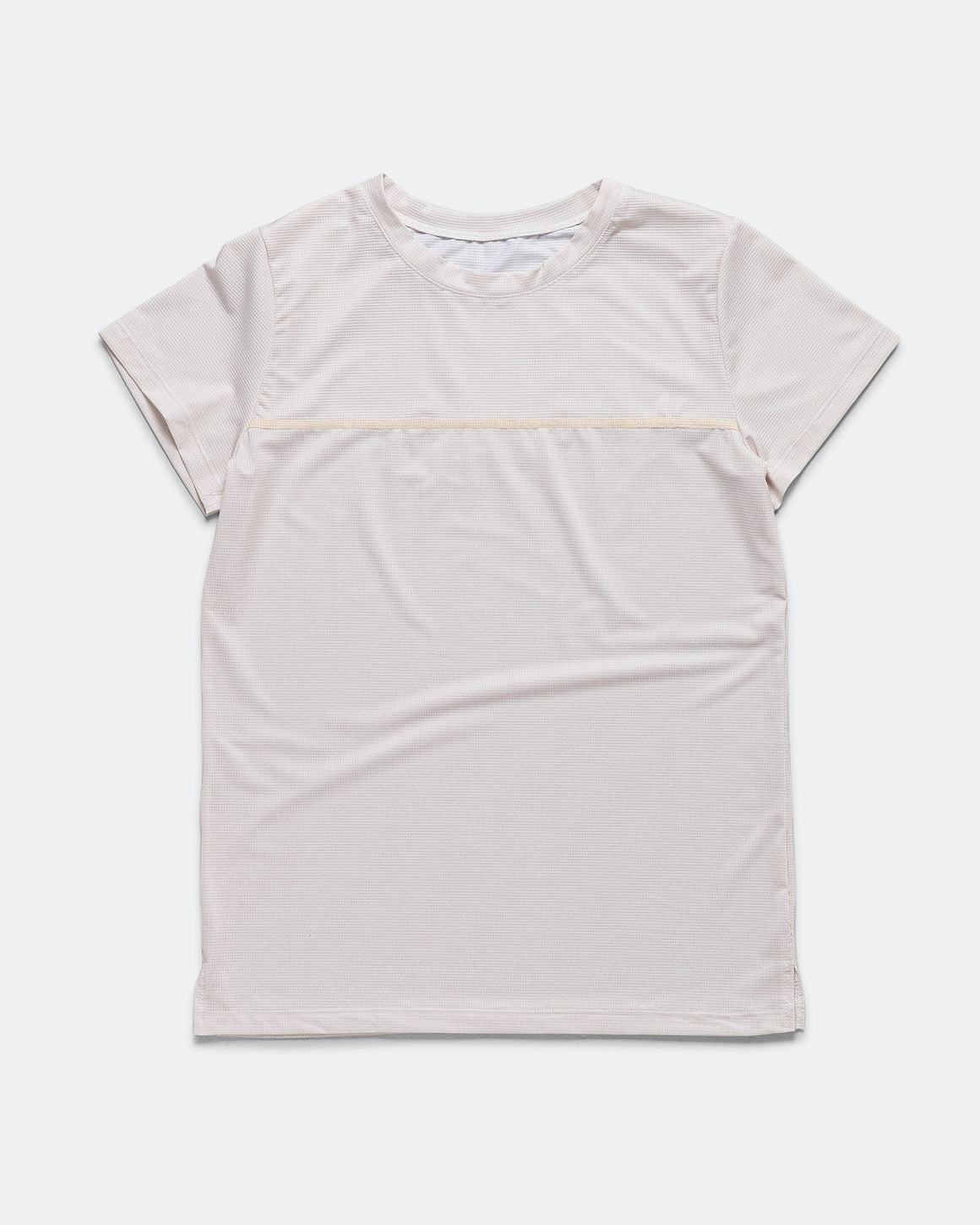 Erniold - Womens Run Tee - Light Beige - Up There Athletics