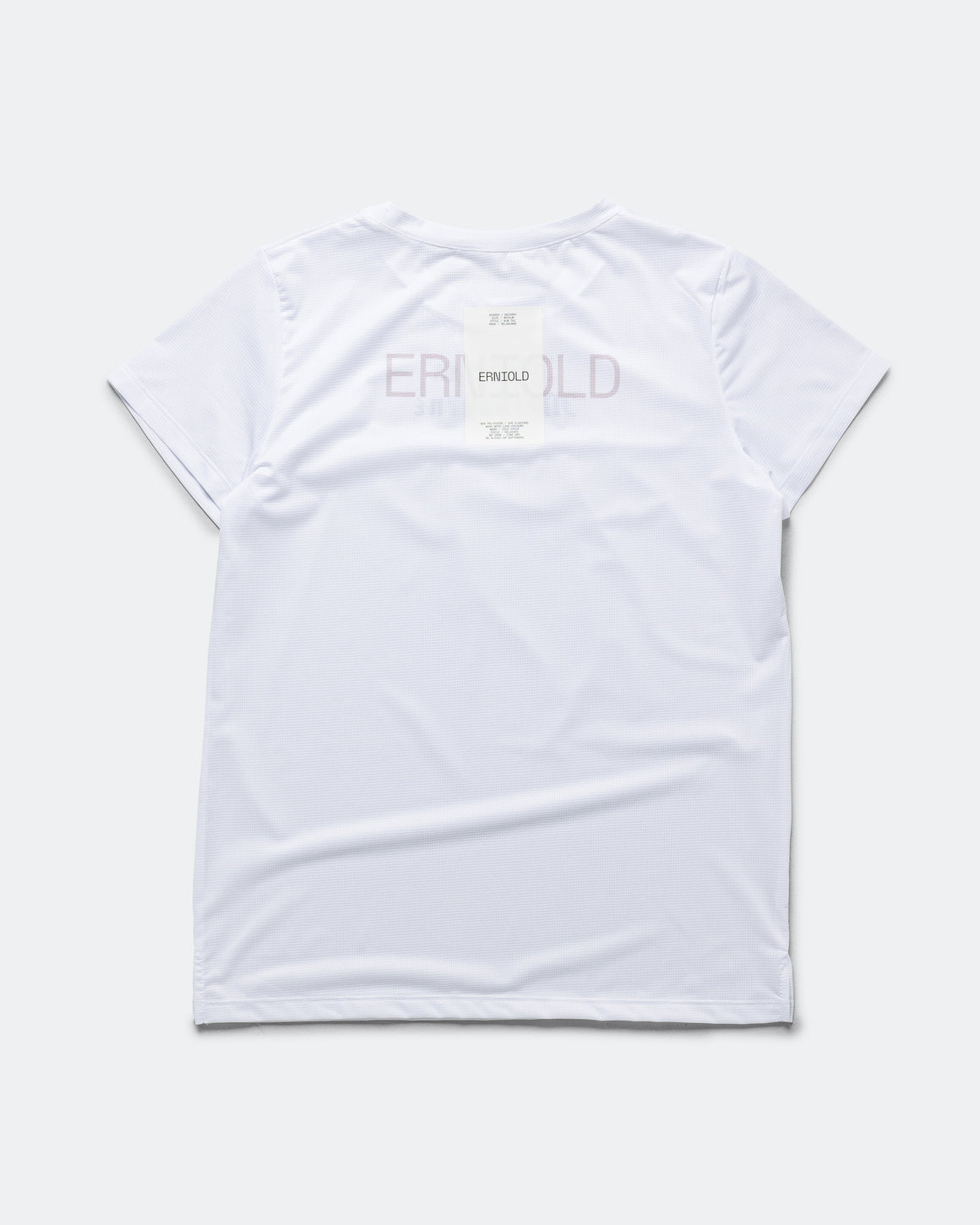 Erniold - Womens Run Tee 'Made in Melbourne' - White - Up There Athletics