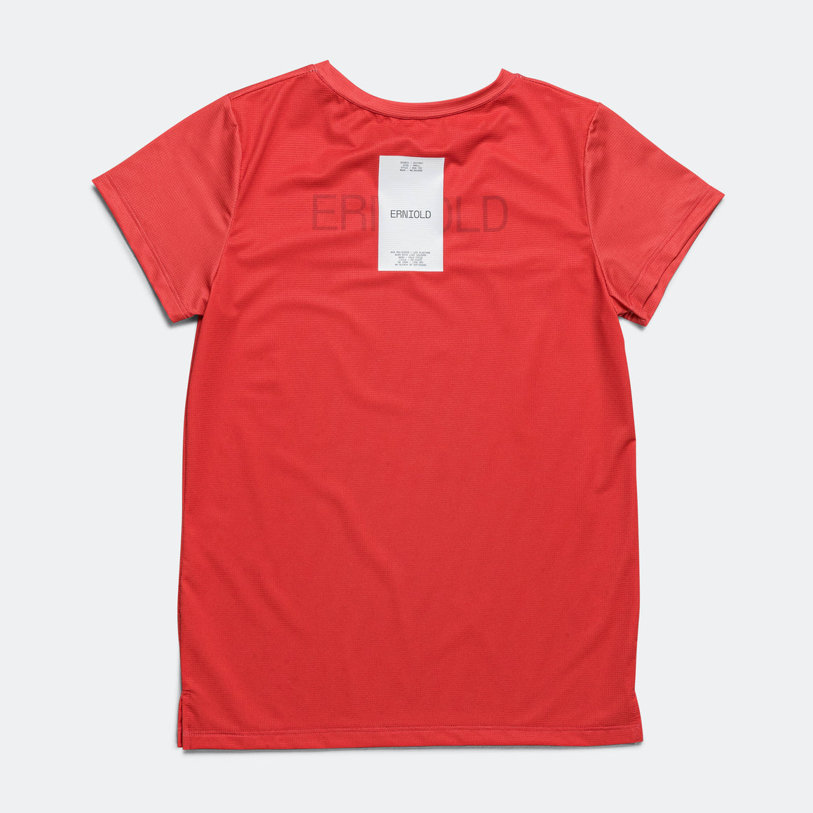 Womens Run Tee - Red Earth